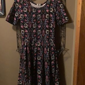 LulaRoe Dress with pockets, size XS, worn once